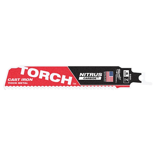 Milwaukee 8 TPI TORCH w/ NITRUS Carbide SAWZALL Blade for Cast Iron - Image 19