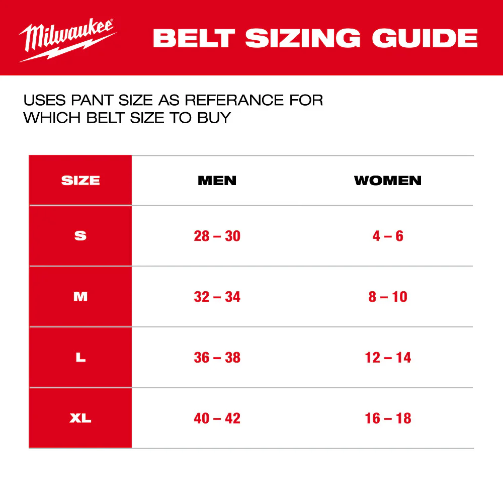 Milwaukee FREEFLEX Nylon Webbing 1.5" Belt - Image 13
