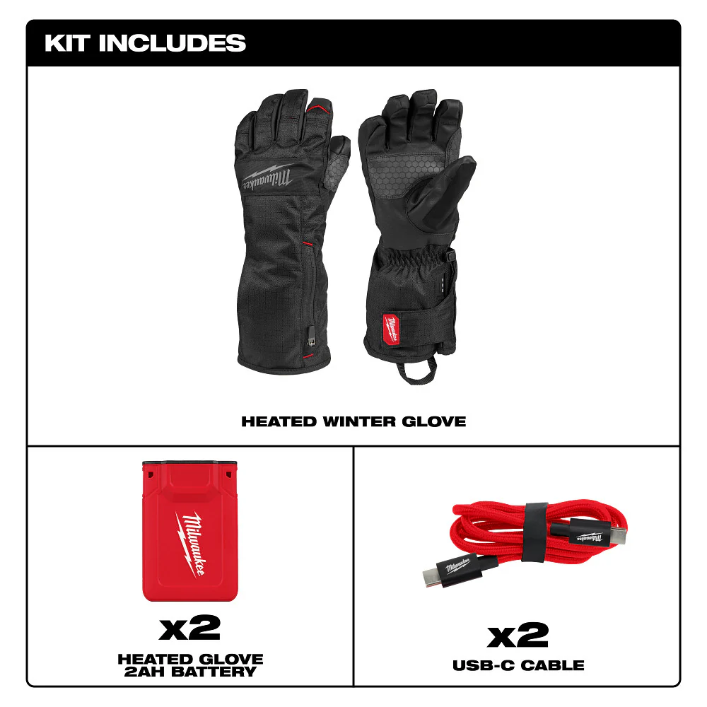Milwaukee Heated Winter Gloves Kit - Image 10