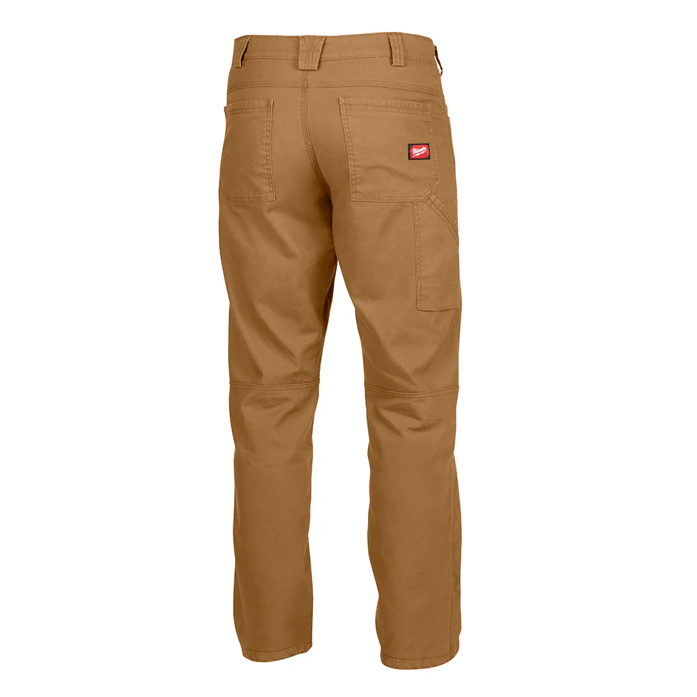 Milwaukee Heavy Duty Flex Work Pants - Khaki - Image 9