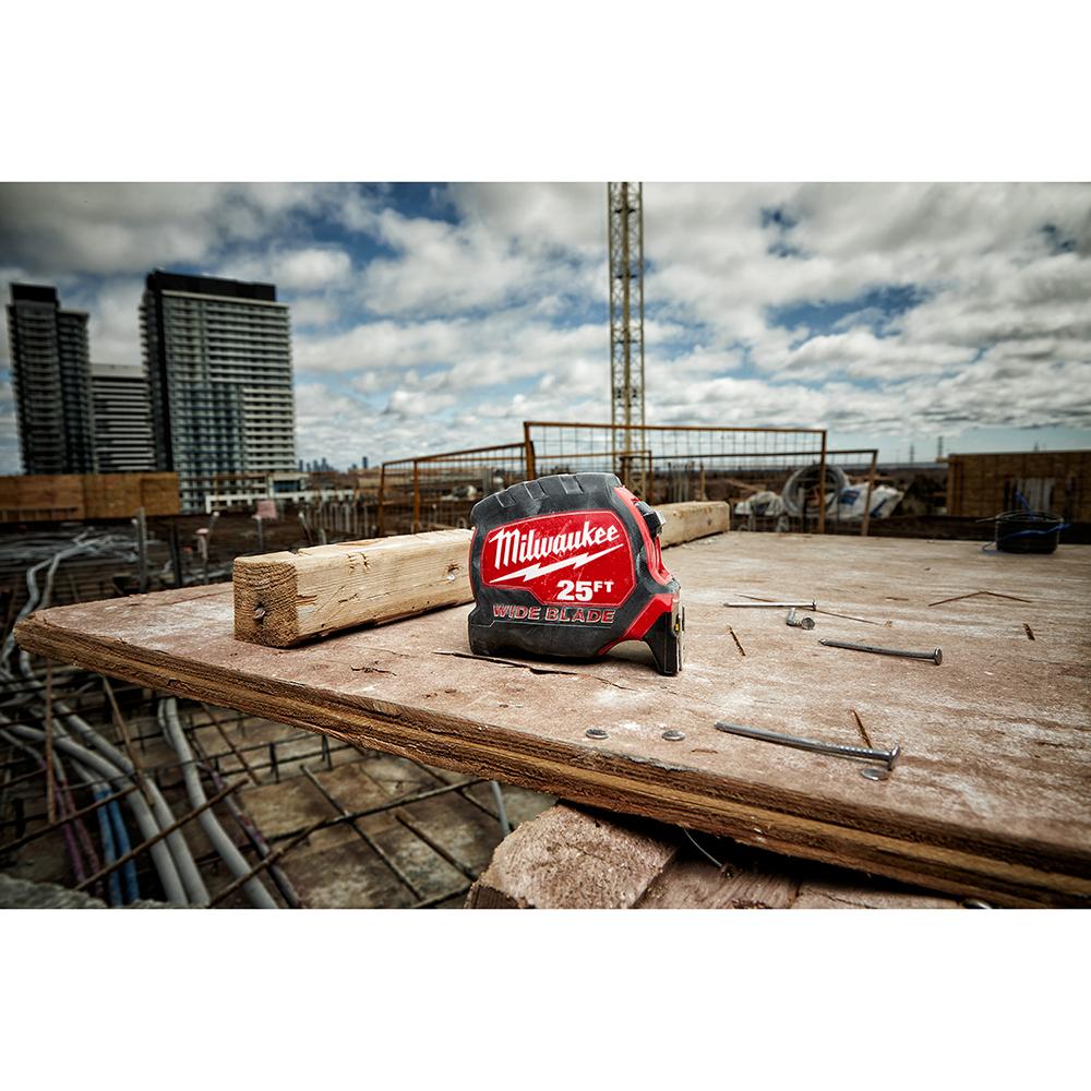 Milwaukee Imperial/Metric Wide Blade Tape Measure - Image 22