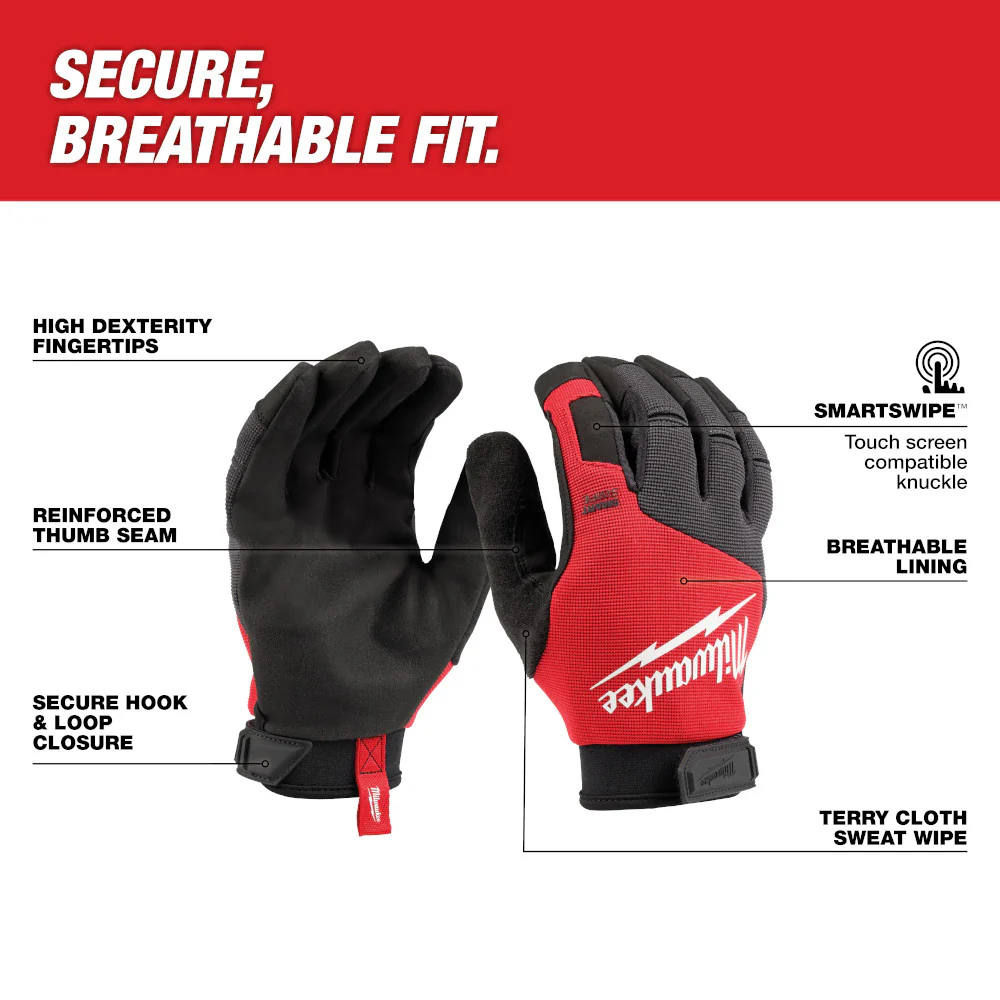 Milwaukee Lightweight Work Gloves - Image 12