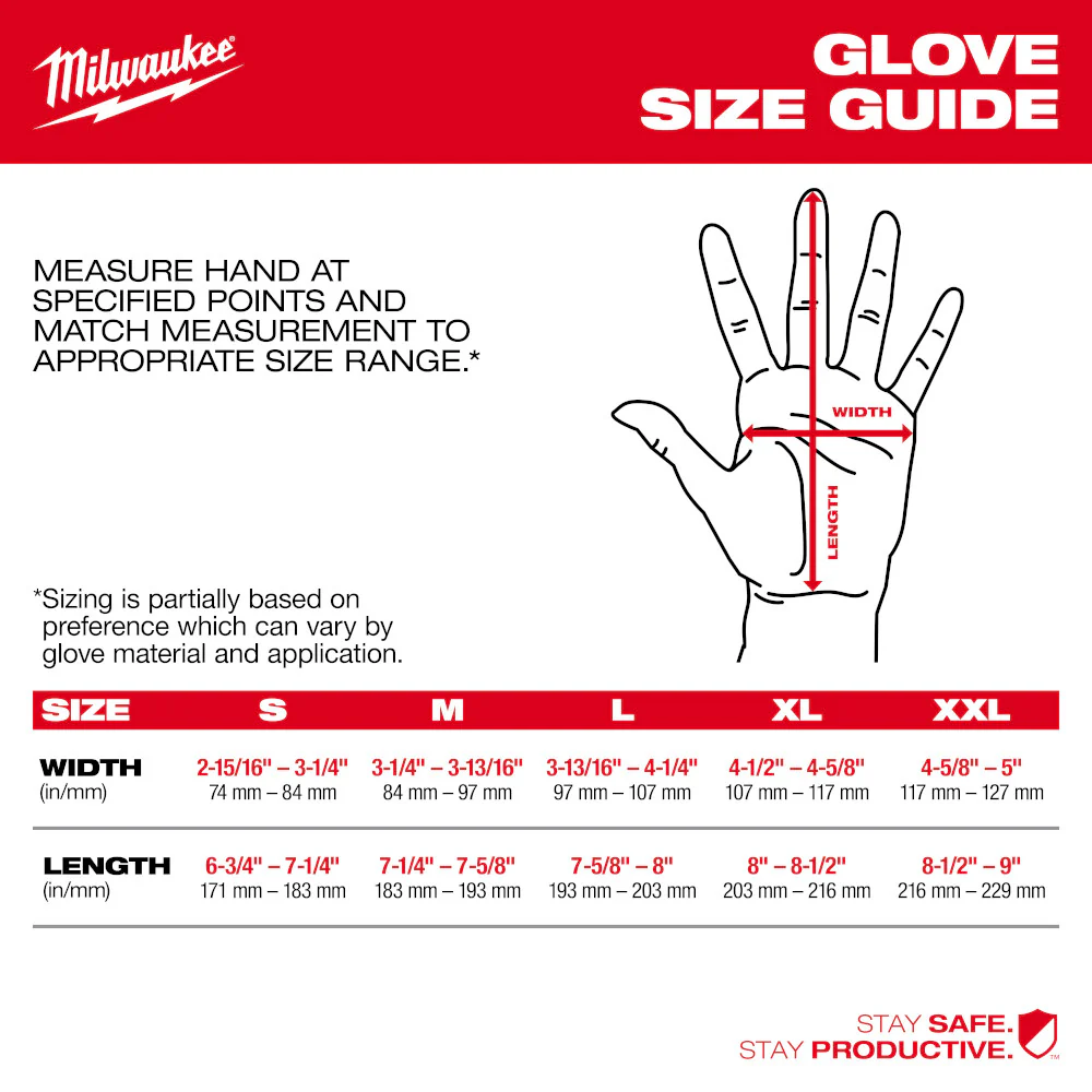 Milwaukee Lightweight Work Gloves - Image 18