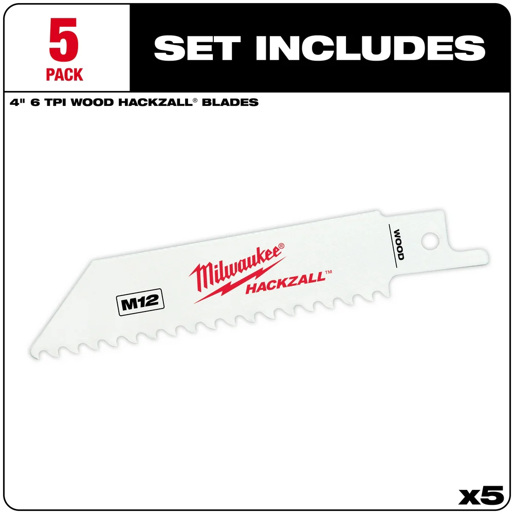 Milwaukee M12 HACKZALLĀ® Bi-Metal Blades - Image 33