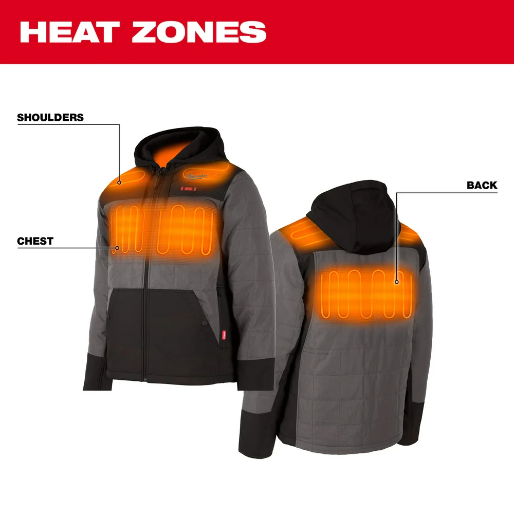 Milwaukee M12 Heated AXIS Hooded Jacket Kit - Image 16