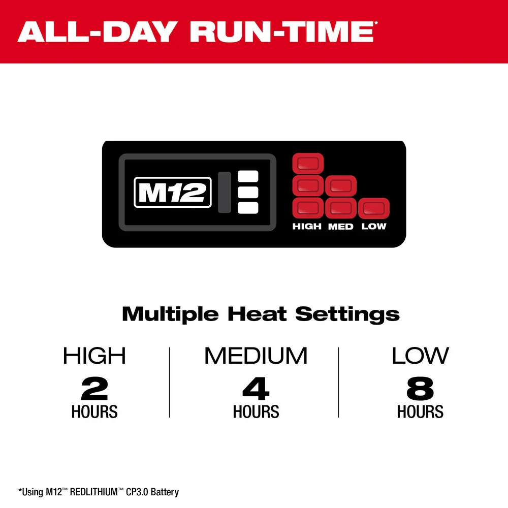 Milwaukee M12 Heated AXIS Hooded Jacket Kit - Image 5