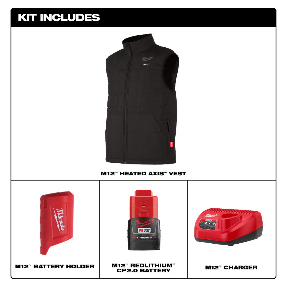 Milwaukee M12 Heated Axis Vest - Image 3
