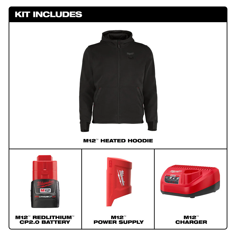 Milwaukee M12 Heated Hoodie Kit - Image 5