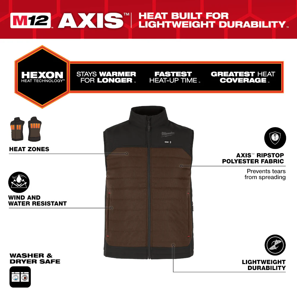 Milwaukee M12 NEXT GEN AXIS Heated Vest Kit - Image 106