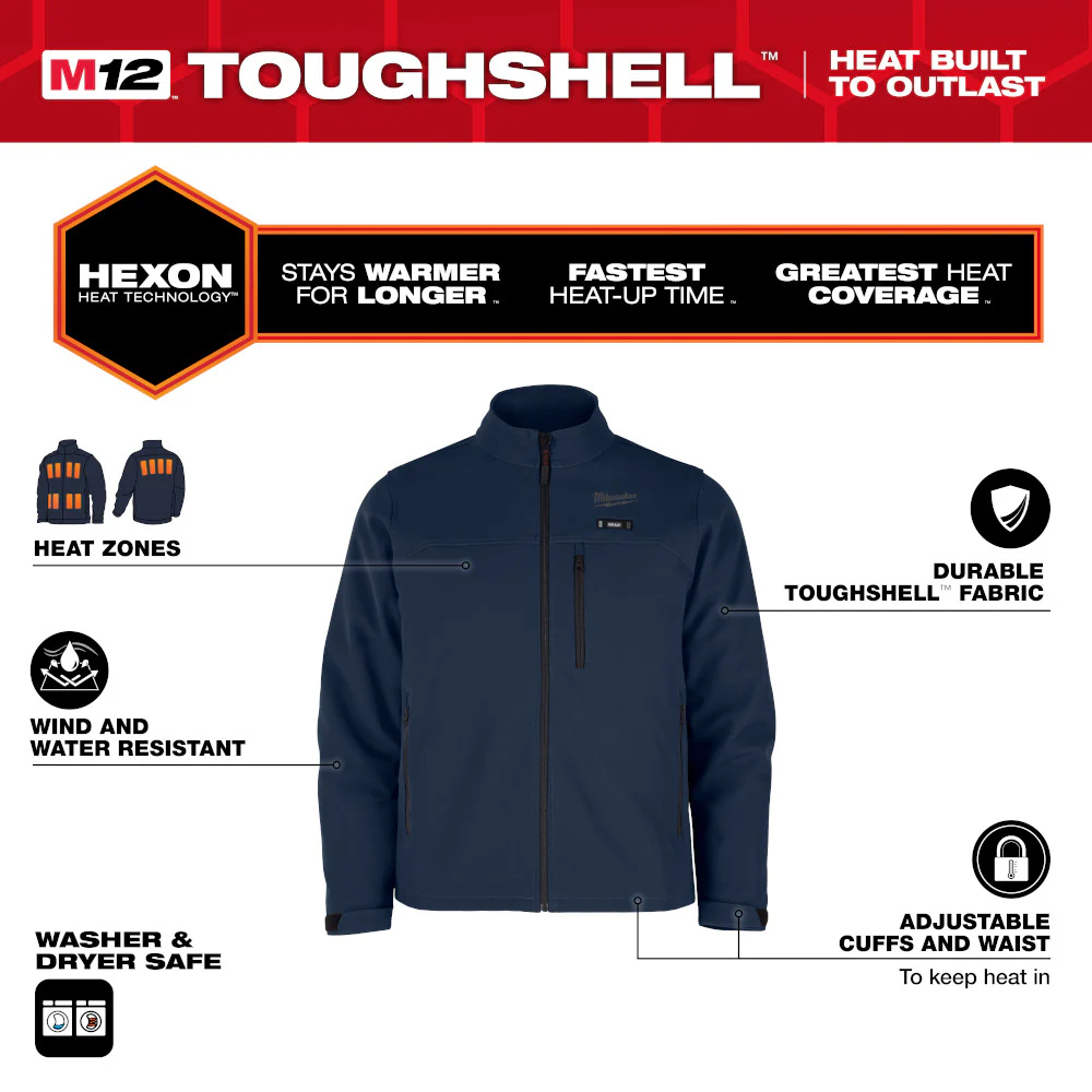 Milwaukee M12 TOUGHSHELL NEXT GEN Heated Jacket Kit - Image 119