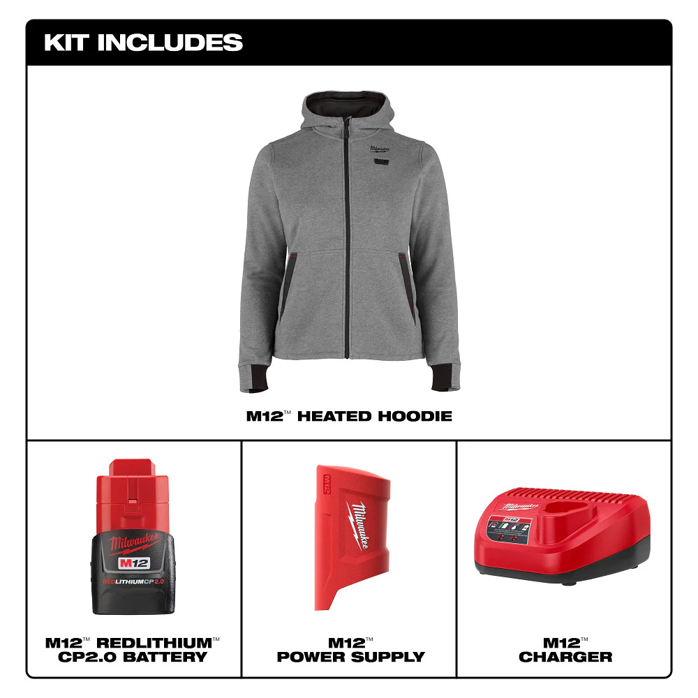 Milwaukee M12 Women's Heated Hoodie Kit - Image 93