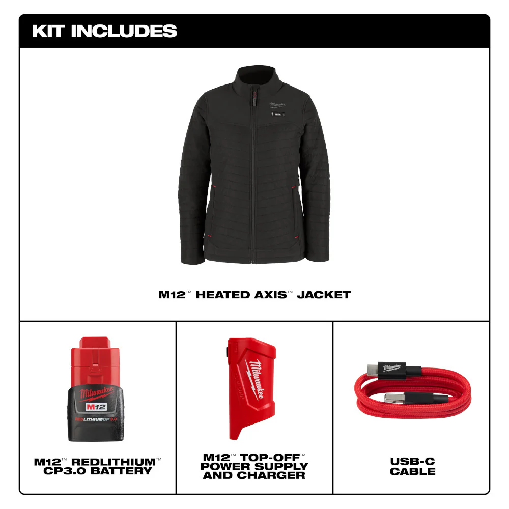 Milwaukee M12 Women's NEXT GEN AXIS Heated Jacket Kit - Image 52