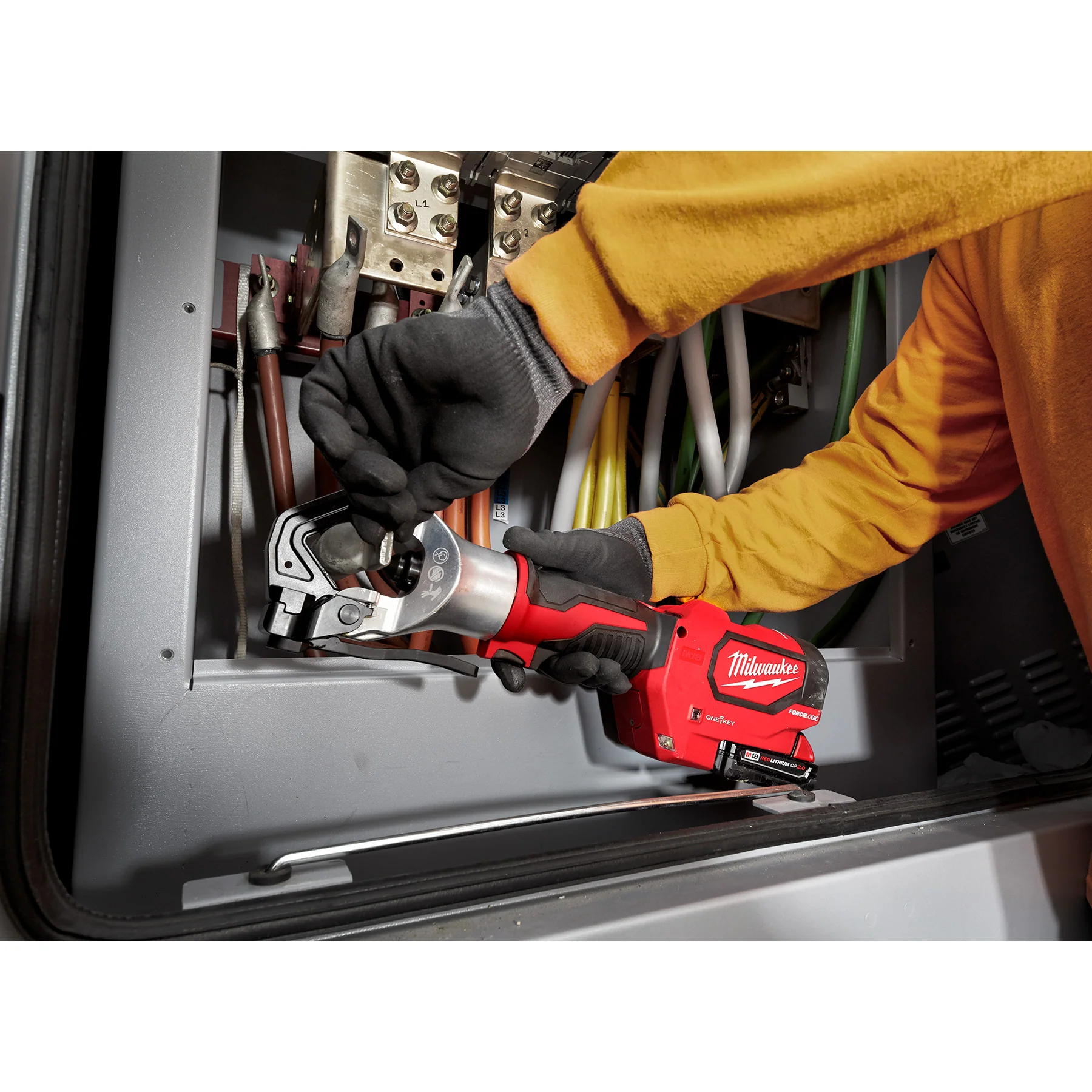 Milwaukee M18 FORCE LOGIC 750 MCM Dieless Crimper Kit - Image 14
