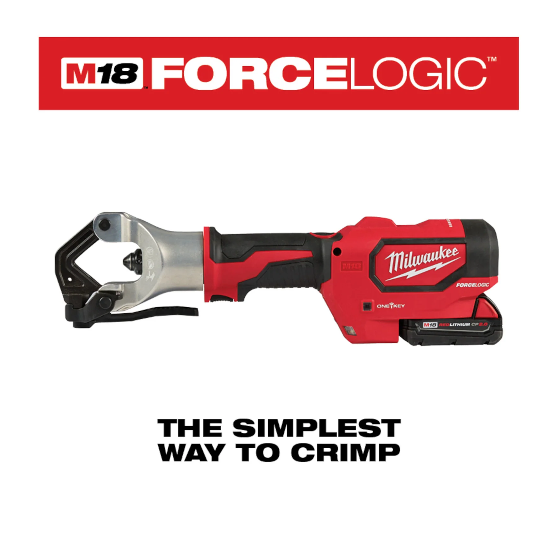 Milwaukee M18 FORCE LOGIC 750 MCM Dieless Crimper Kit - Image 6