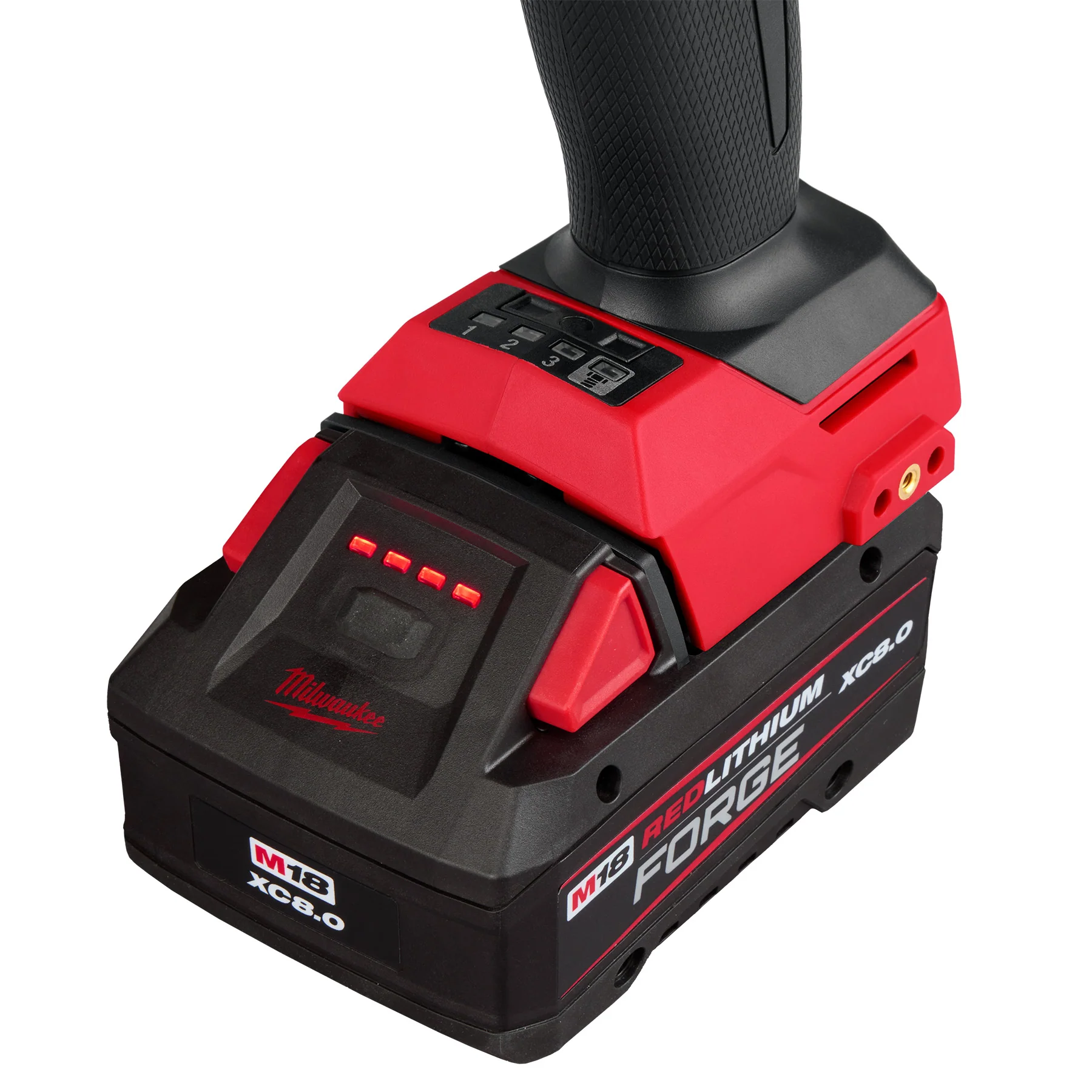 Milwaukee M18 FUEL™ 1/2" High Torque Impact Wrench w/ Friction Ring REDLITHIUM™ FORGE™ Kit - Image 5
