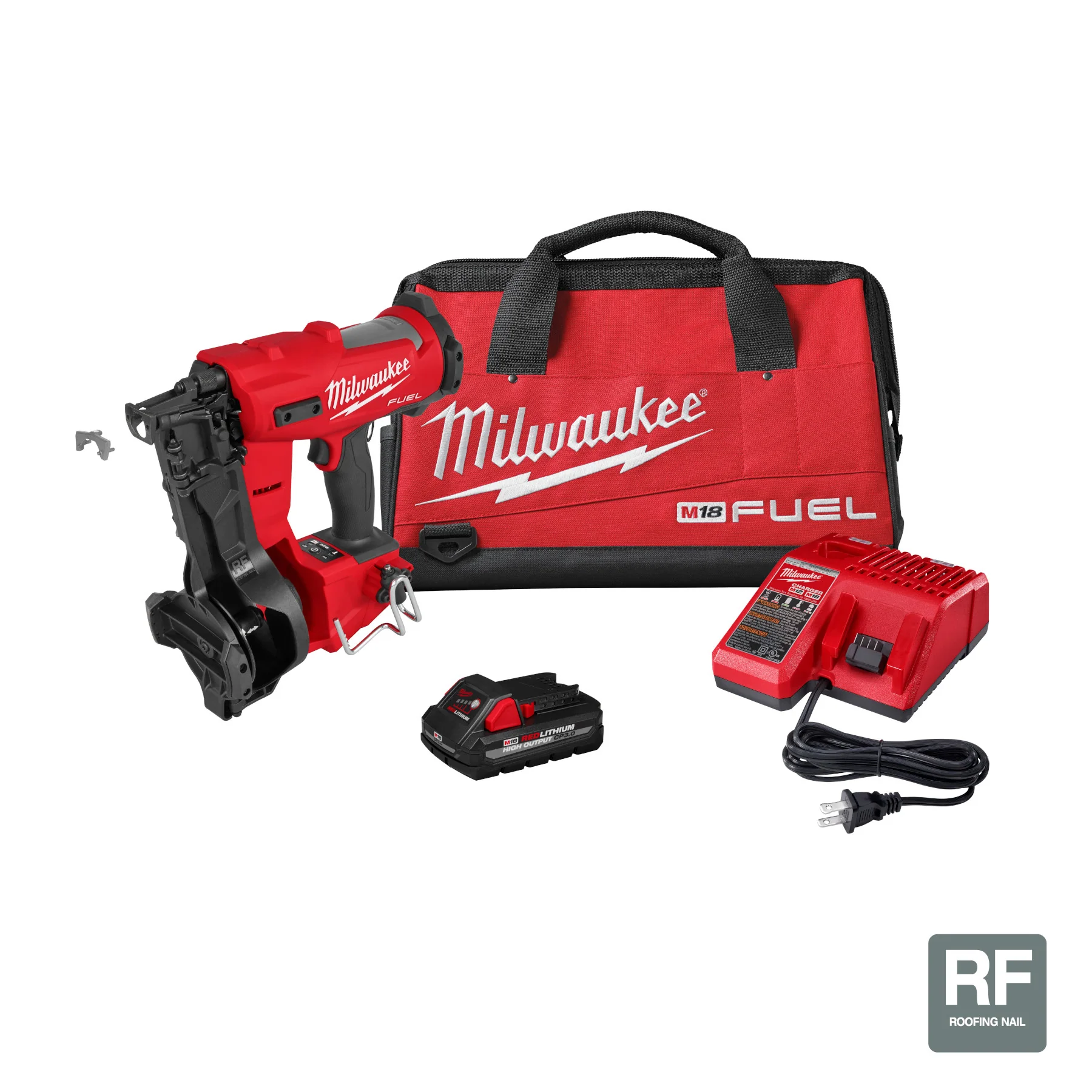 Milwaukee M18 FUEL Coil Roofing Nailer Kit - Image 13