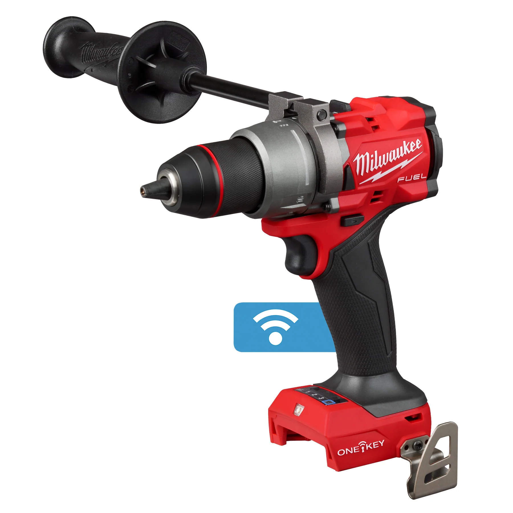 Milwaukee M18 FUEL Cordless 1/2" Hammer Drill/Driver w/ ONE-KEY - Tool Only - Image 4