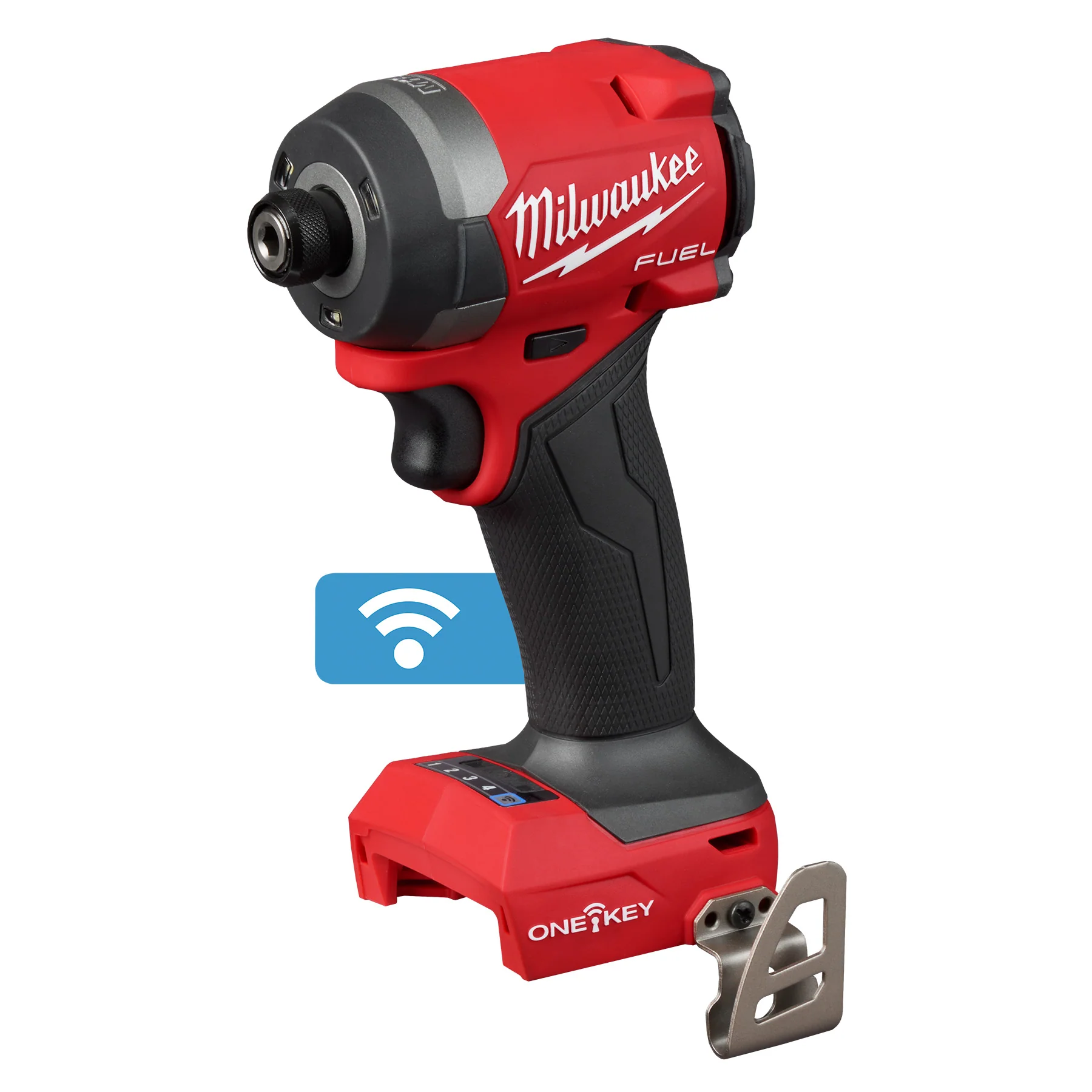 Milwaukee M18 FUEL Cordless 1/4" Hex Impact Driver w/ ONE-KEY - Tool Only - Image 4