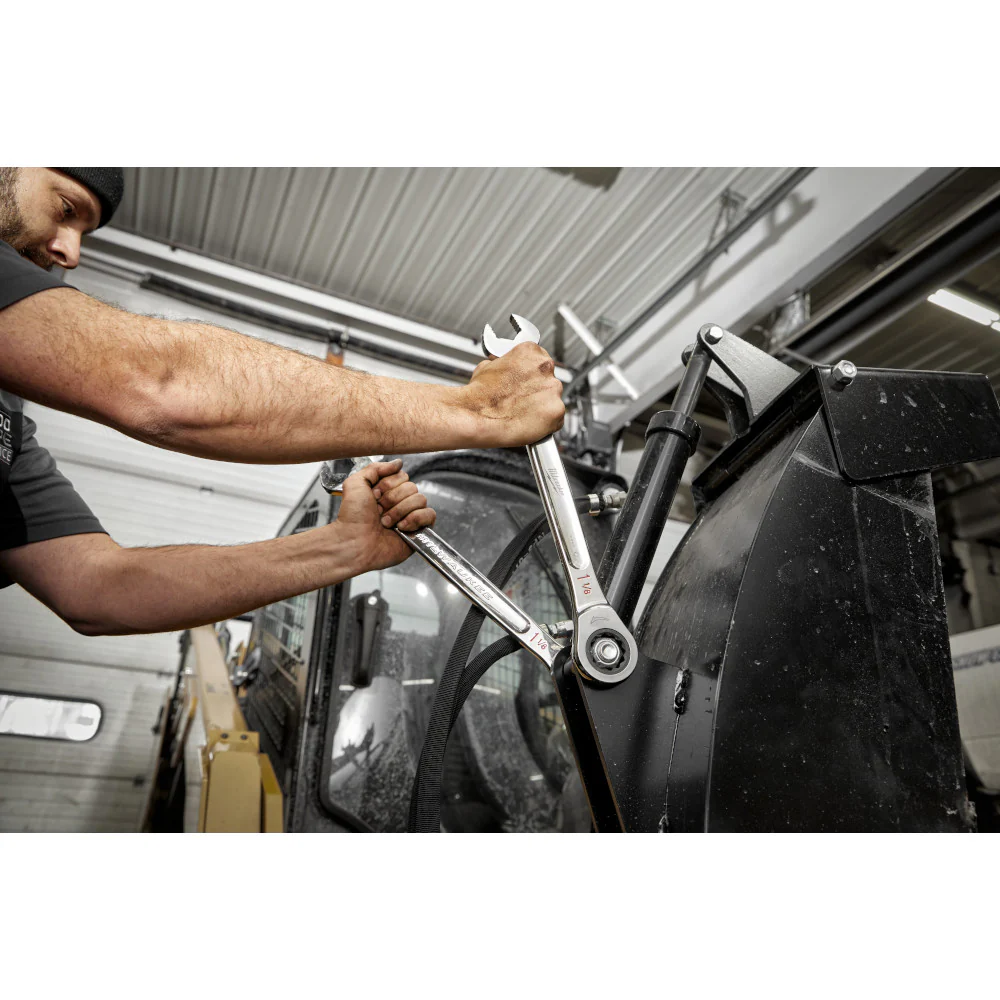 Milwaukee Metric Ratcheting Combination Wrench - Image 6