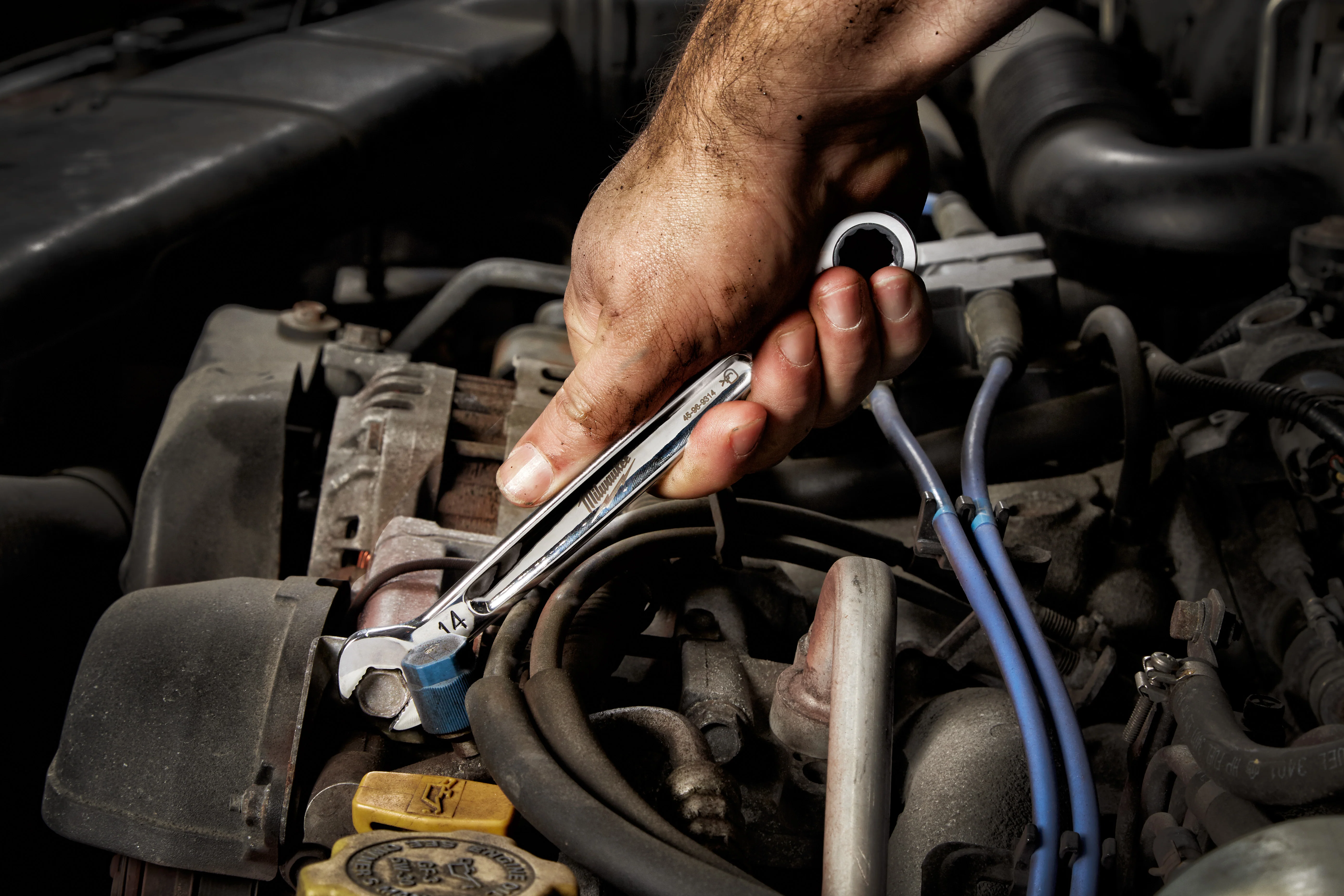 Milwaukee Metric Ratcheting Combination Wrench - Image 9