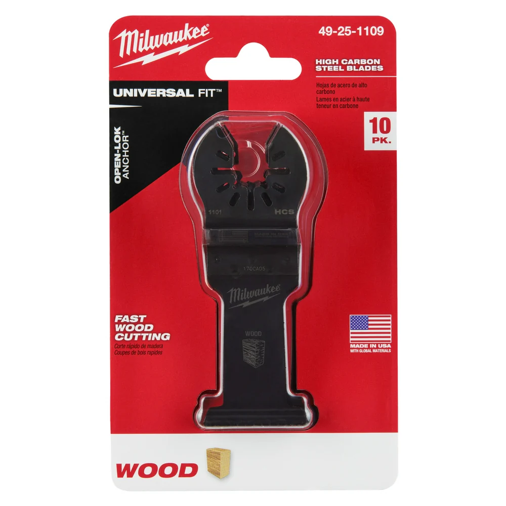 Milwaukee OPEN-LOK HCS Multi-Tool Wood Blades - Image 21