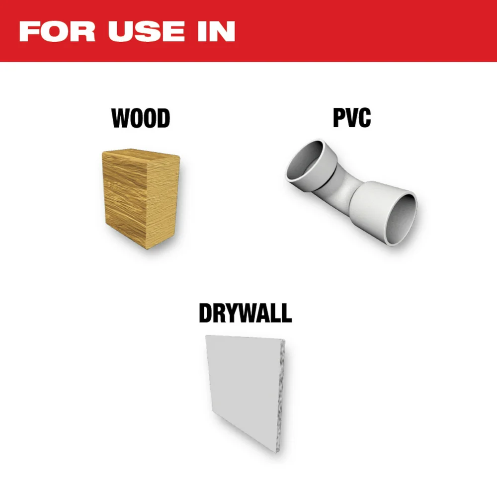 Milwaukee OPEN-LOK HCS Multi-Tool Wood Blades - Image 37