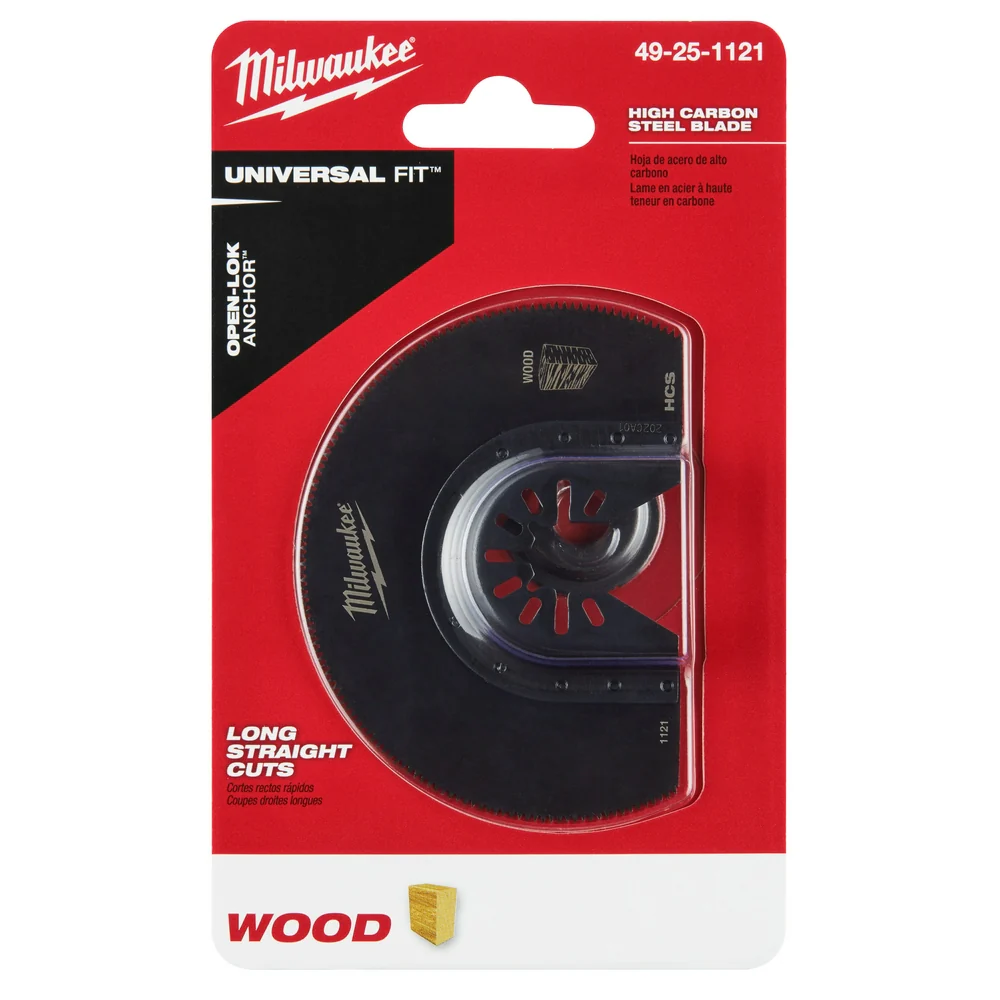 Milwaukee OPEN-LOK HCS Multi-Tool Wood Blades - Image 44