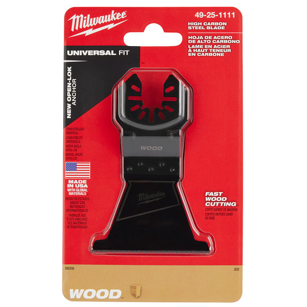Milwaukee OPEN-LOK HCS Multi-Tool Wood Blades - Image 55