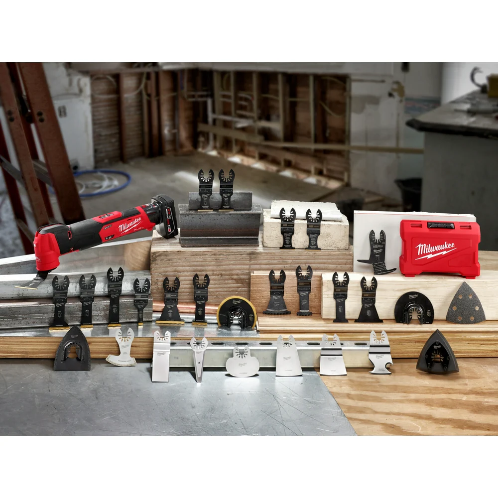Milwaukee OPEN-LOK Titanium Enhanced Bi-Metal Segmented Multi-Tool Blades - Image 11