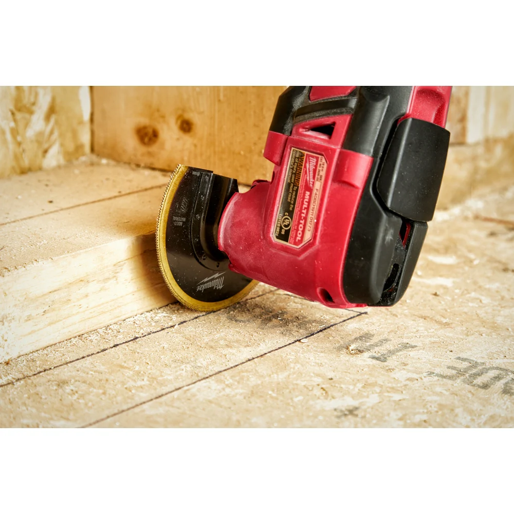 Milwaukee OPEN-LOK Titanium Enhanced Bi-Metal Segmented Multi-Tool Blades - Image 8