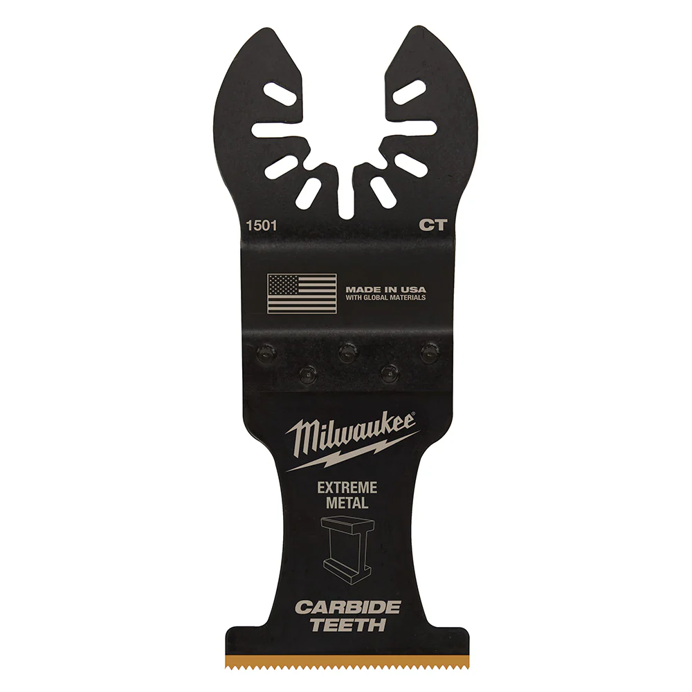 Milwaukee OPEN-LOK Titanium Enhanced Carbide Teeth Metal Multi-Tool Blades