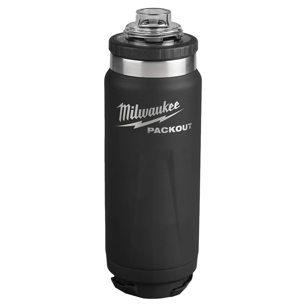 Milwaukee PACKOUT 24 oz. Insulated Bottle w/ Chug Lid - Image 2