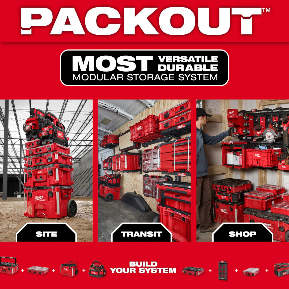 Milwaukee PACKOUT™ Rolling Drawer Tool Box - Image 12