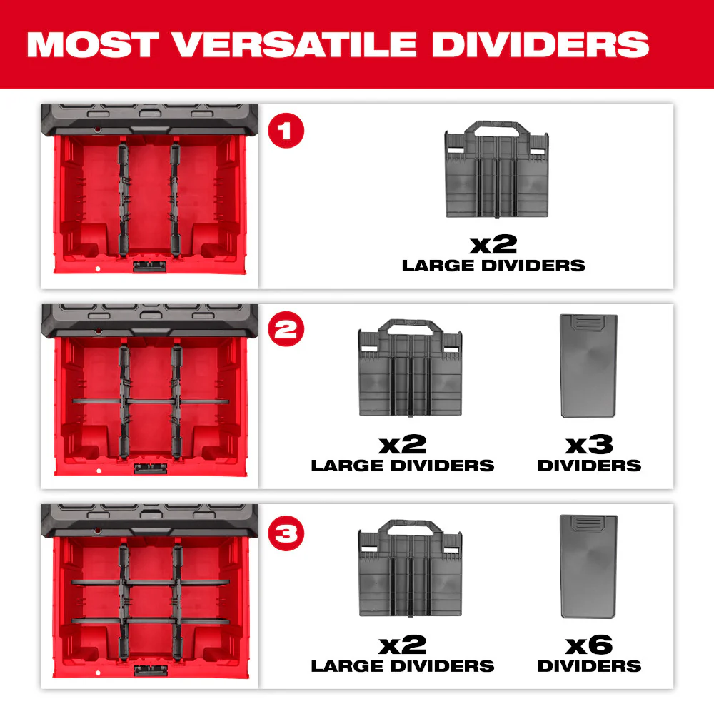 Milwaukee PACKOUT™ Rolling Drawer Tool Box - Image 8
