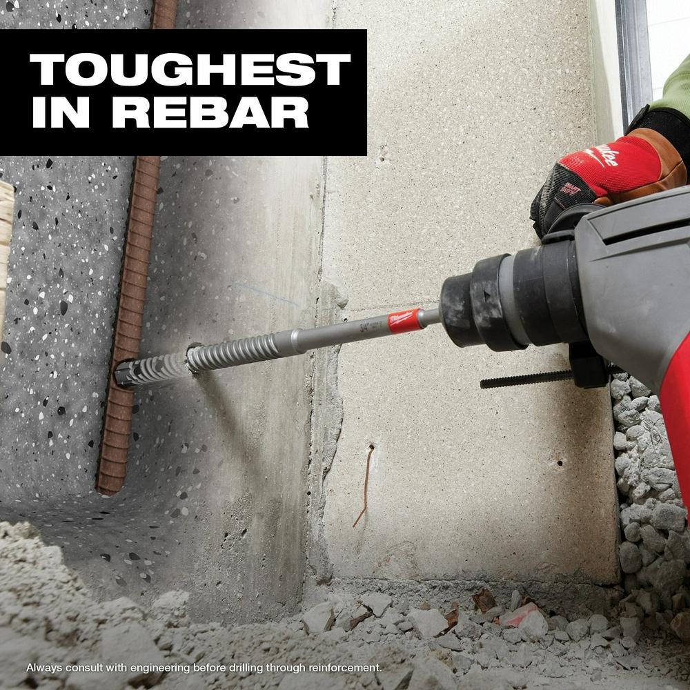 Milwaukee Rebar Cutter SDS-Plus Rotary Hammer Drill Bits - Image 60