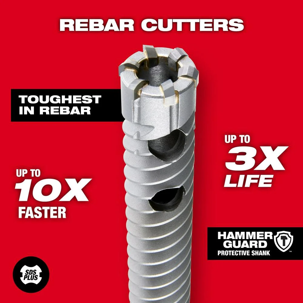 Milwaukee Rebar Cutter SDS-Plus Rotary Hammer Drill Bits - Image 86