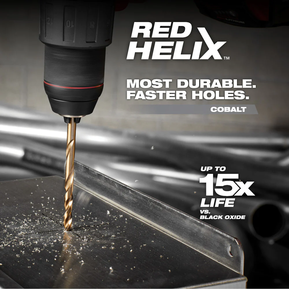 Milwaukee RED HELIX Cobalt Drill Bit - Image 74