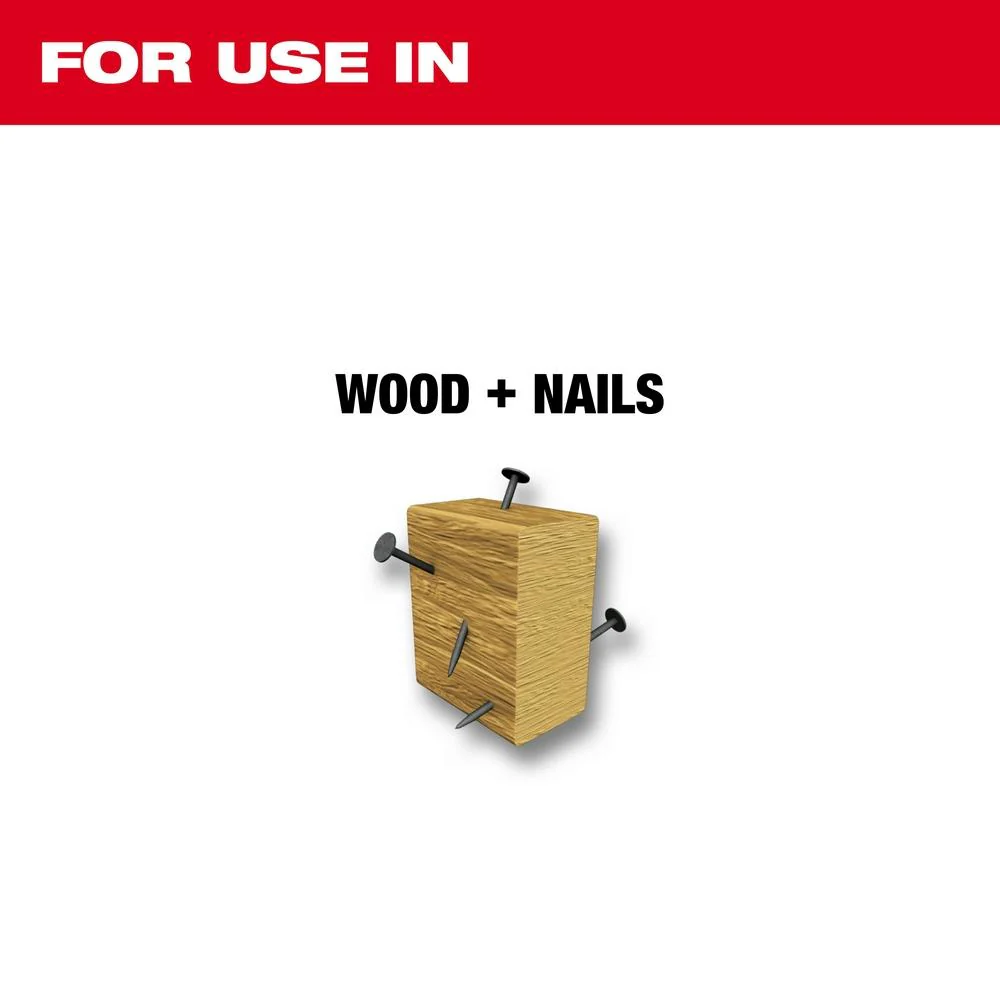 Milwaukee SAWZALL® Nail Embedded Wood Blades - Image 4