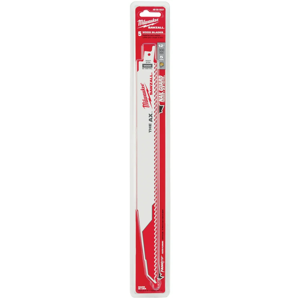 Milwaukee SAWZALL® The AX Nail Embedded Wood Blades - Image 23