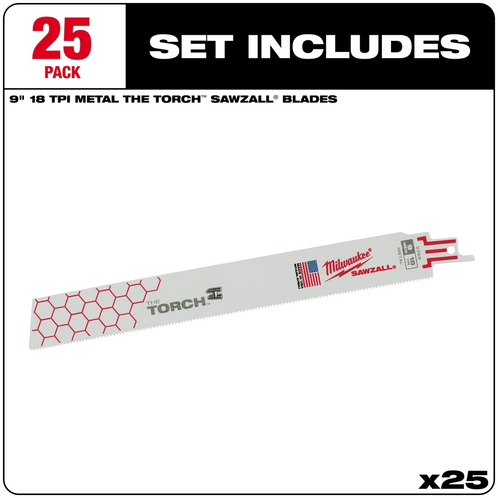 Milwaukee SAWZALL® The TORCH Metal Demolition Blades - Image 105