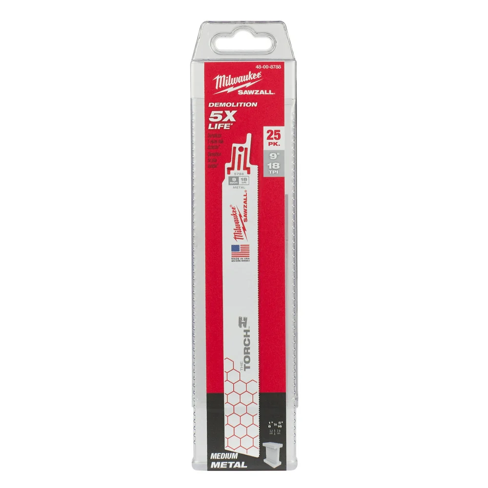 Milwaukee SAWZALL® The TORCH Metal Demolition Blades - Image 114
