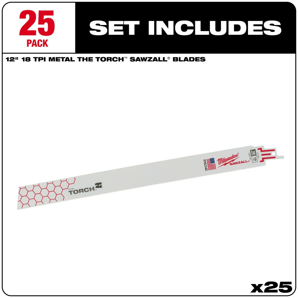 Milwaukee SAWZALL® The TORCH Metal Demolition Blades - Image 118