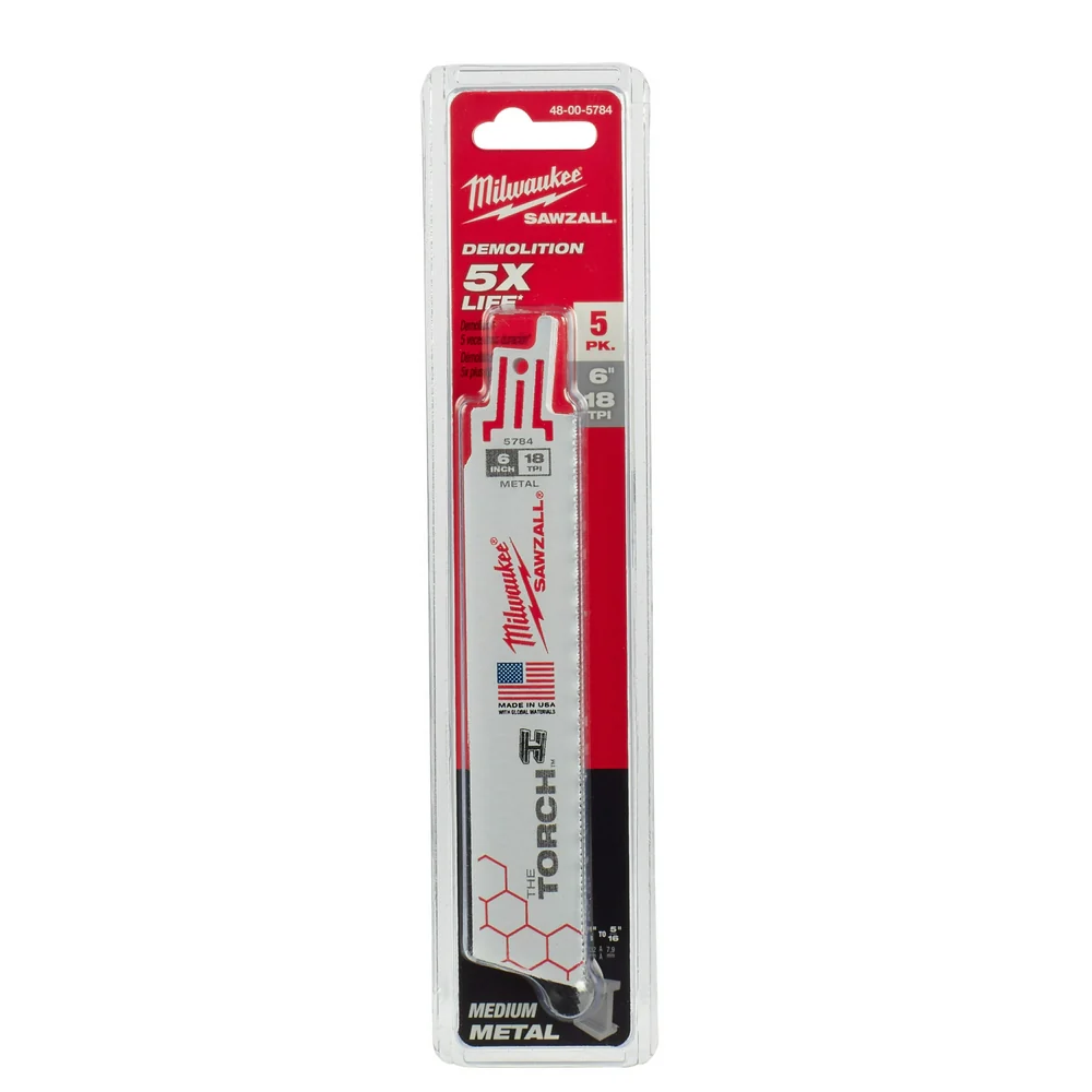 Milwaukee SAWZALL® The TORCH Metal Demolition Blades - Image 51