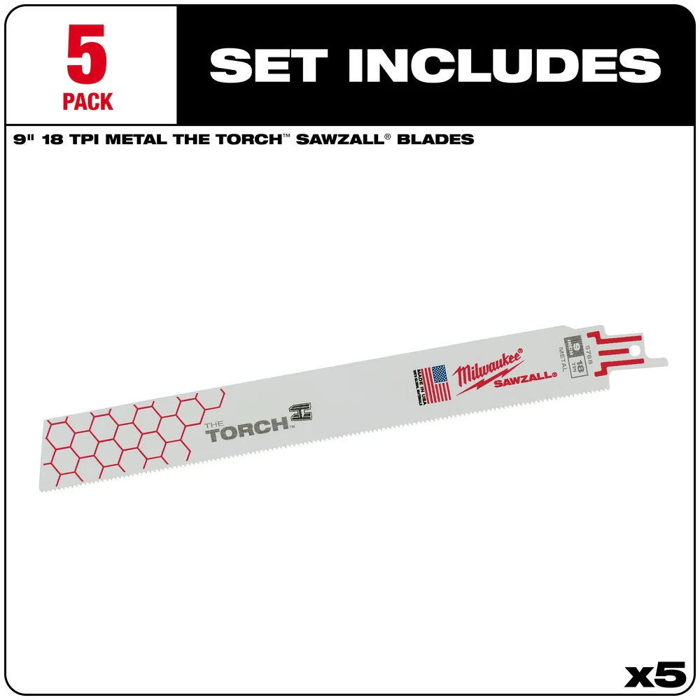 Milwaukee SAWZALL® The TORCH Metal Demolition Blades - Image 56