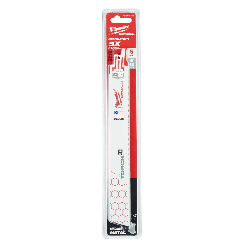 Milwaukee SAWZALL® The TORCH Metal Demolition Blades - Image 65