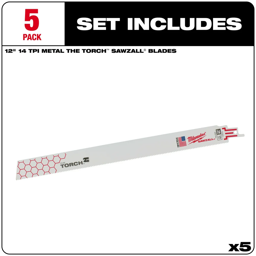 Milwaukee SAWZALL® The TORCH Metal Demolition Blades - Image 69