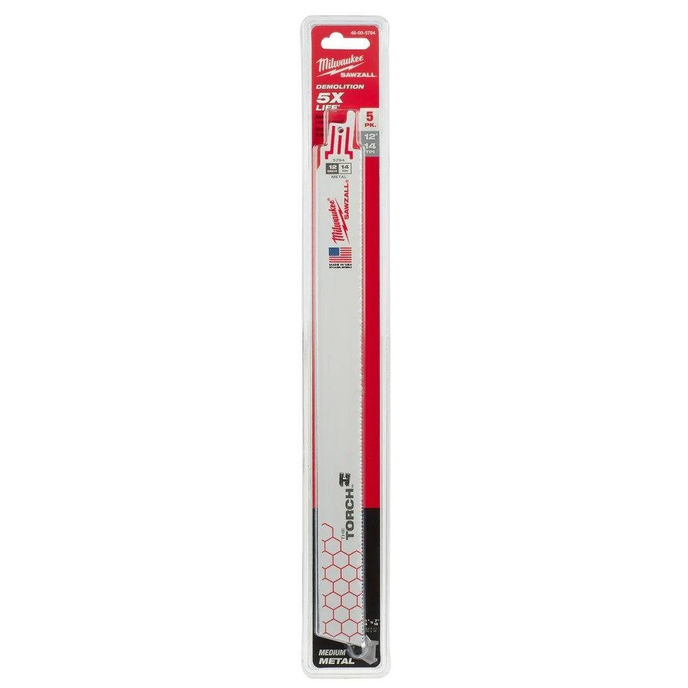 Milwaukee SAWZALL® The TORCH Metal Demolition Blades - Image 78