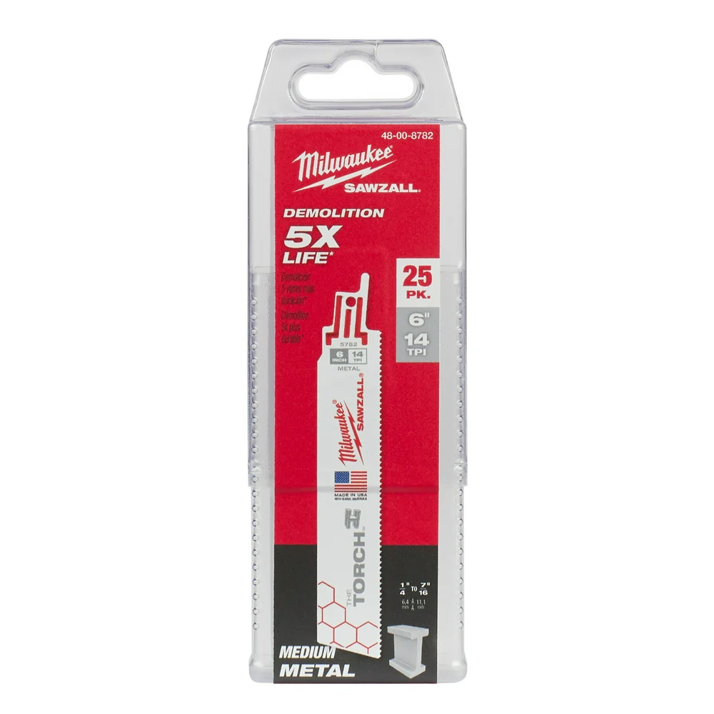 Milwaukee SAWZALL® The TORCH Metal Demolition Blades - Image 90