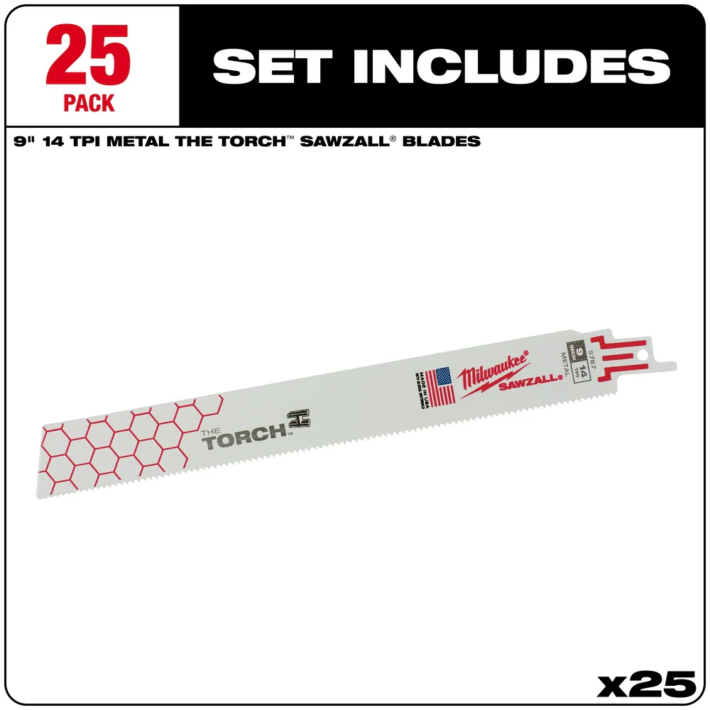 Milwaukee SAWZALL® The TORCH Metal Demolition Blades - Image 93