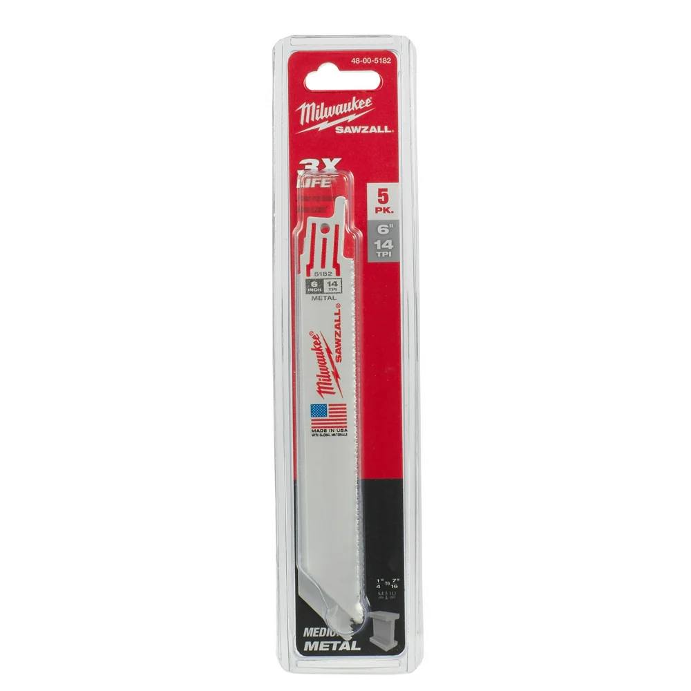 Milwaukee SAWZALL® Thin Kerf Metal Blades - Image 30